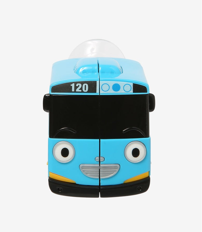 Tayo Toothbrush Holder Wall Mounted Cute Character Strong Suction Cup, Easily Attach to Mirror or Glass, One Touch