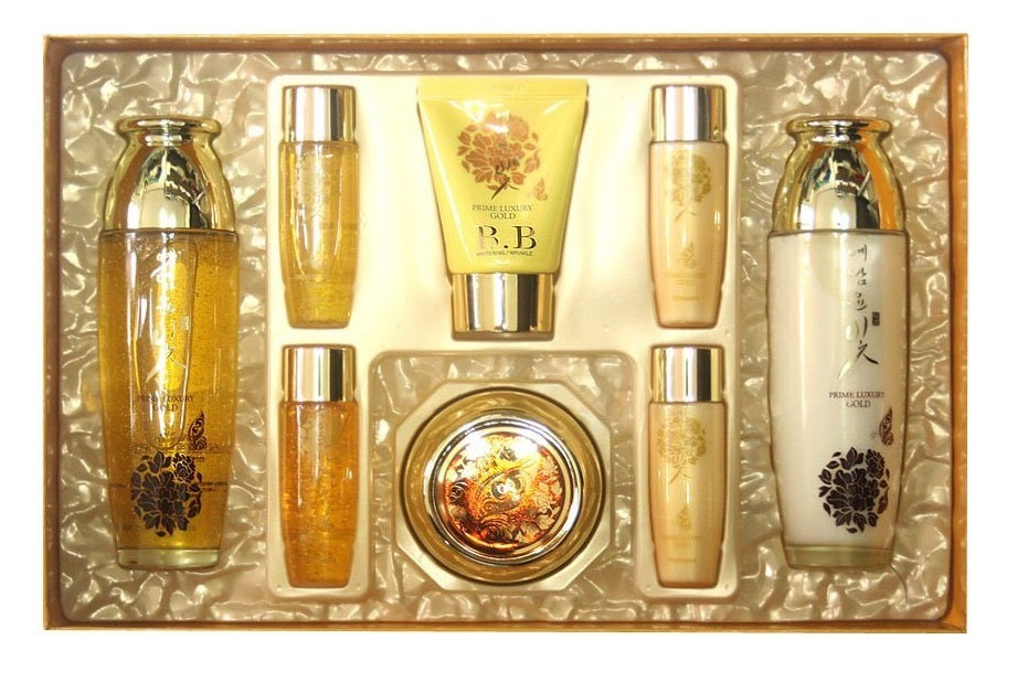Yedam Yun Bit Prime luxury Gold Women Skin Care Set (7pcs) Korean Cosmetics