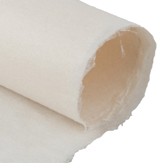 Traditional Korean Hanji Paper Natural Color 100% Mulberry Fiber Glue Sized Double Layered 29.5 x 55.1 for Painting & Calligraphy, Shipped in Protective Paper Tube, 1.23–1.31 oz