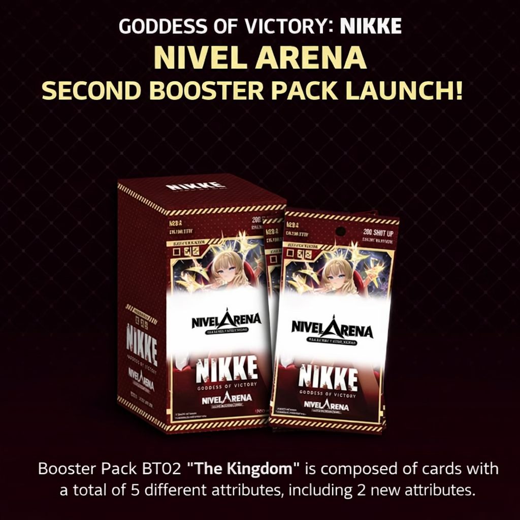 Goddess of Victory: NIKKE Nivel Arena Vol.2 The Kingdom Booster Pack Korean Vers