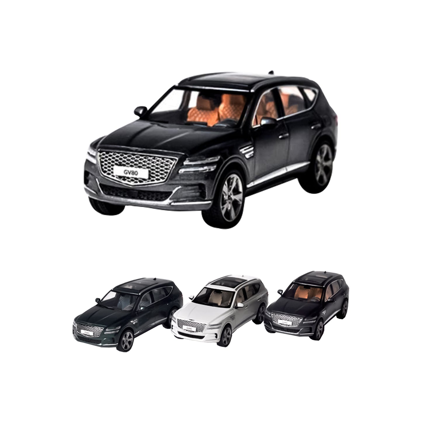 Hyundai Motors Genesis GV80 Mini Diecast 1:43 Scale Miniature Display