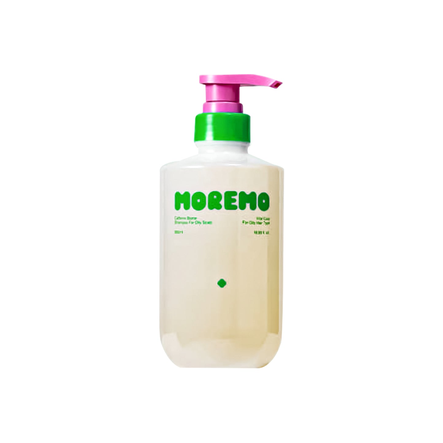 Moremo Caffeine Biome Shampoo 500ml  Oily Hair, Mildly Acidic, Hair Loss Prevention, Scalp Cleansing