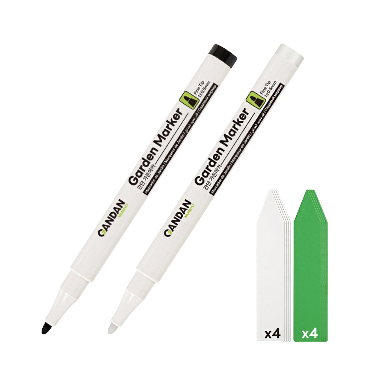 Simple Garden Marker 1 Pack (2pcs) compatible for Mungyo – Suitable for Plant Names, Sowing Dates & More