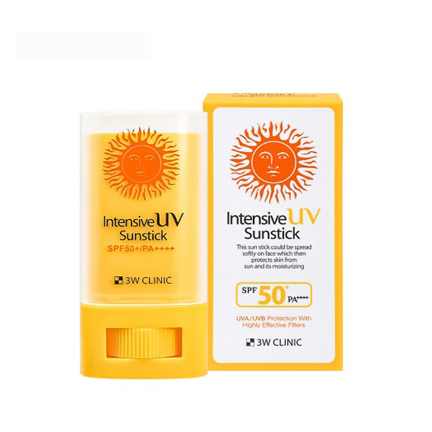3W CLINIC Intensive UV Sunstick – Soft Matte Texture Weightless Sun Protection for Daily Use (20g 0.71oz)