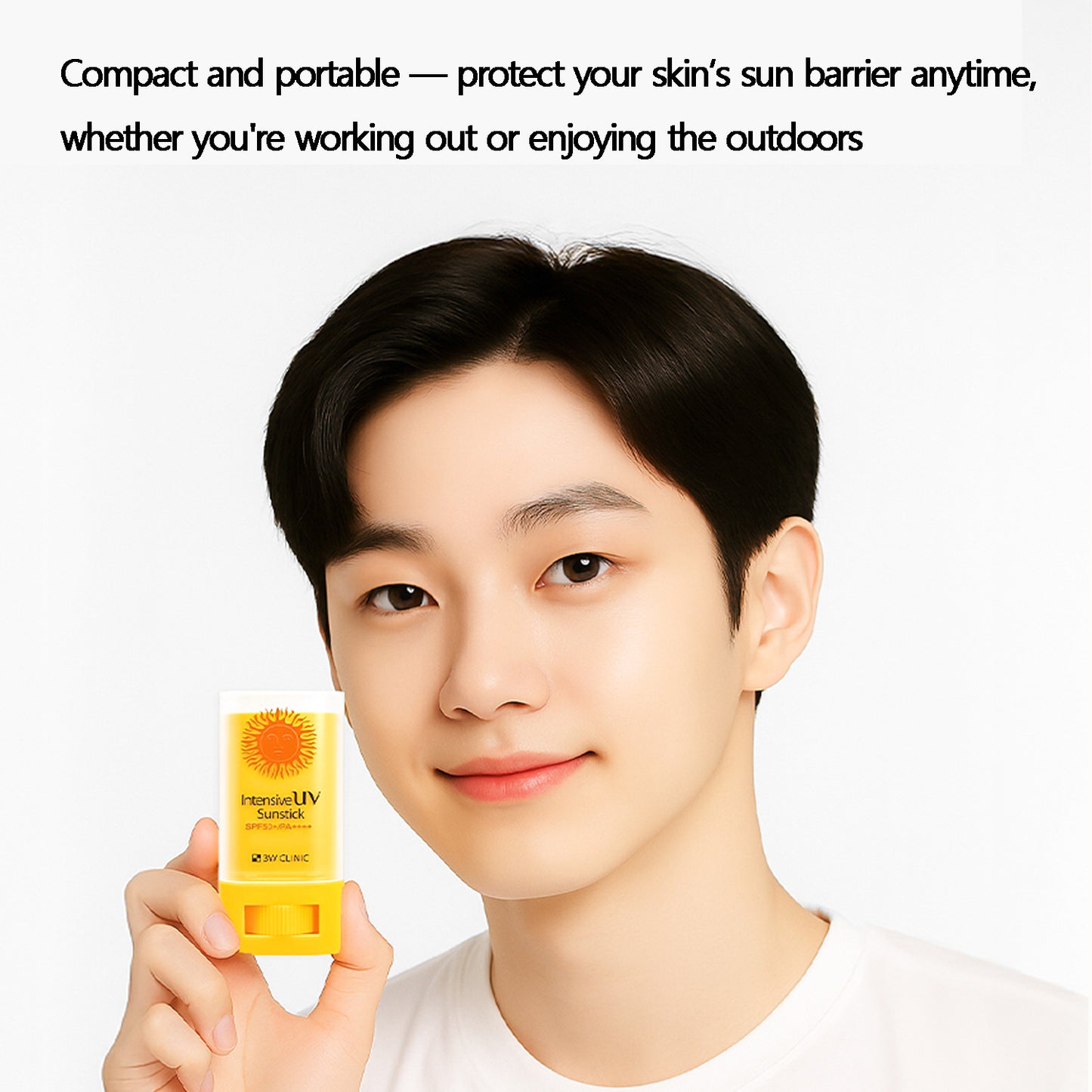 3W CLINIC Intensive UV Sunstick – Soft Matte Texture Weightless Sun Protection for Daily Use (20g 0.71oz)