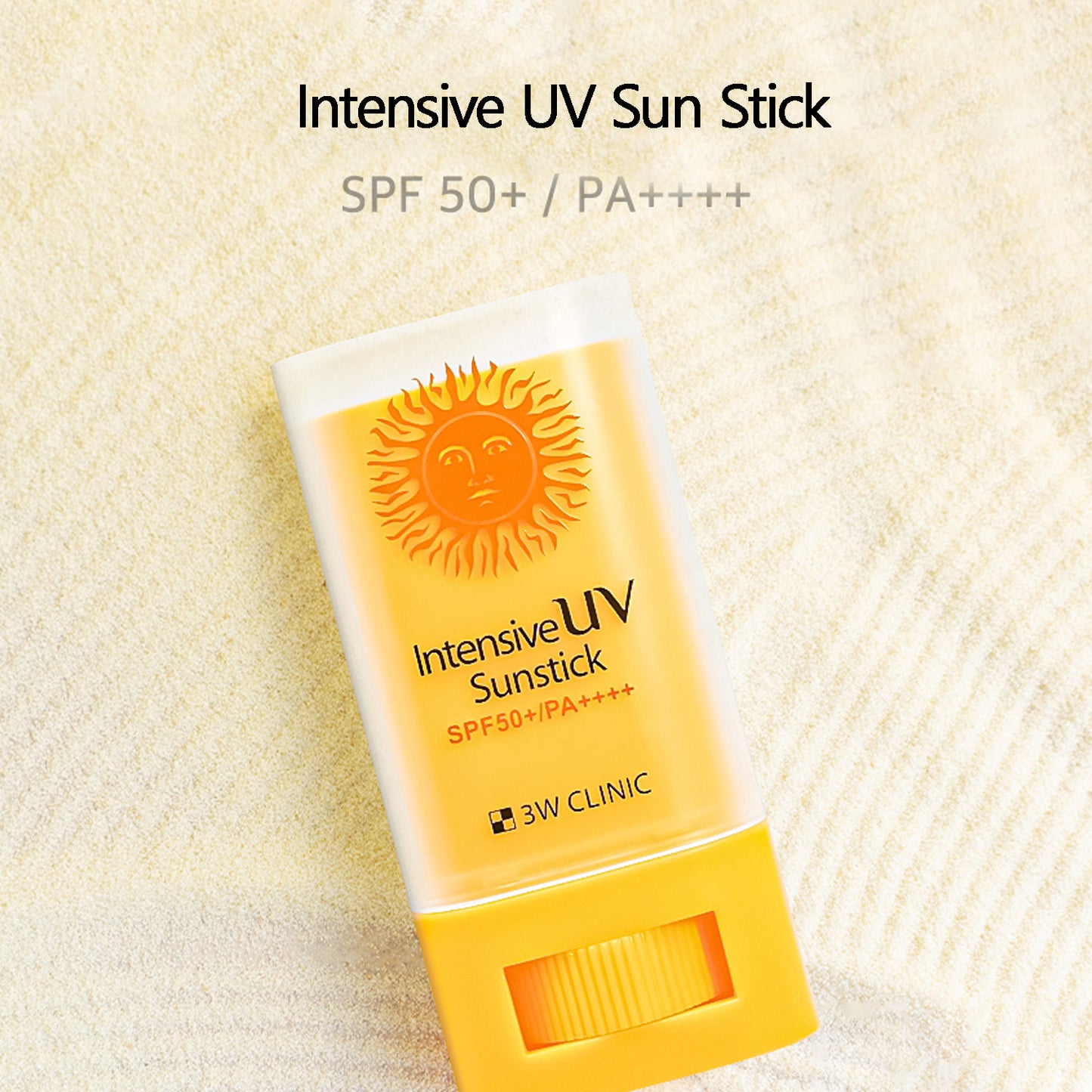 3W CLINIC Intensive UV Sunstick – Soft Matte Texture Weightless Sun Protection for Daily Use (20g 0.71oz)