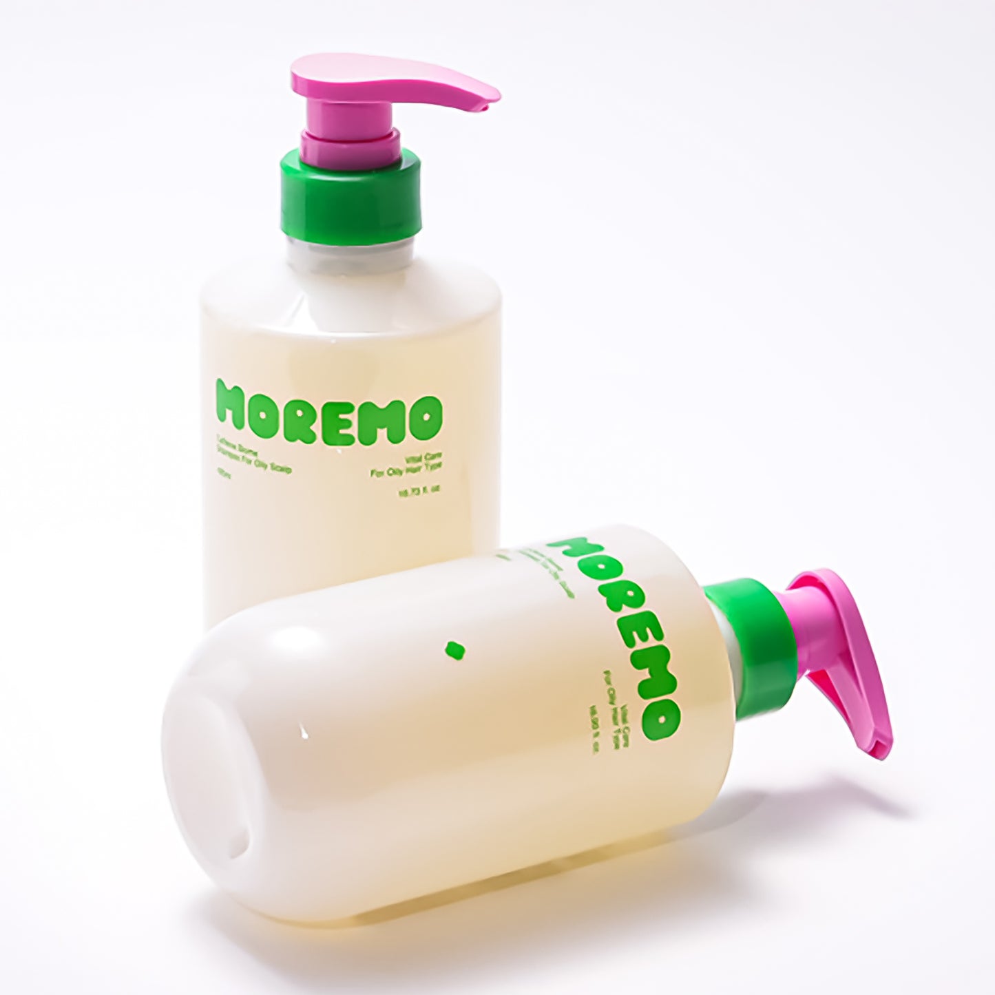 Moremo Caffeine Biome Shampoo 500ml  Oily Hair, Mildly Acidic, Hair Loss Prevention, Scalp Cleansing