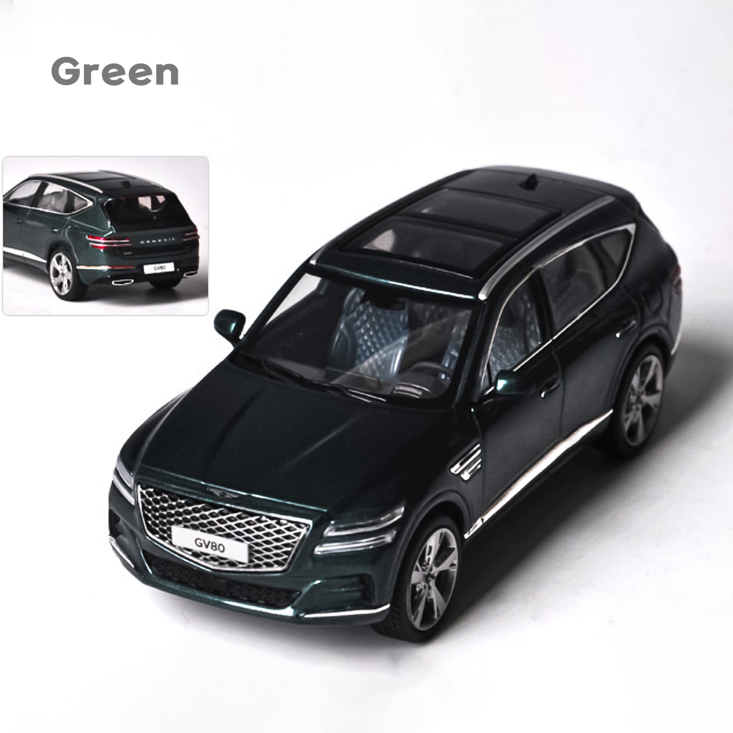 Hyundai Motors Genesis GV80 Mini Diecast 1:43 Scale Miniature Display
