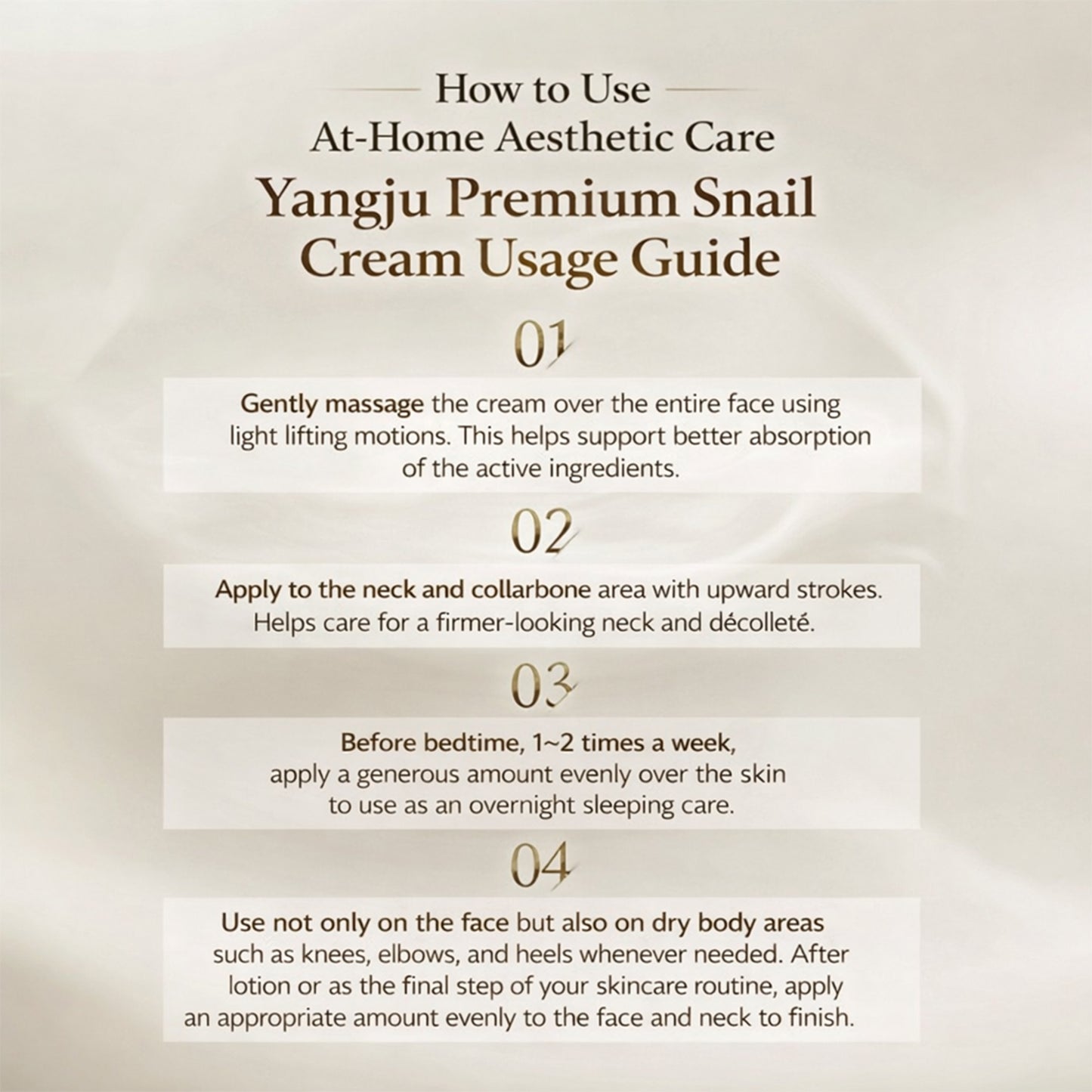 ANJO Premium Snail Moisturizing Cream 50ml – Hydrating Daily Skincare