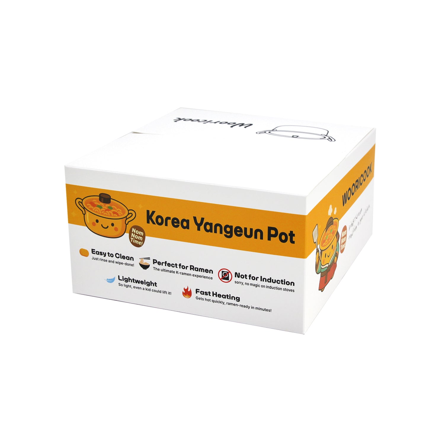 Korea Noodle Pot Hot Shin Ramyun Aluminum Pot 6.3"(16cm) Traditional HOT POT