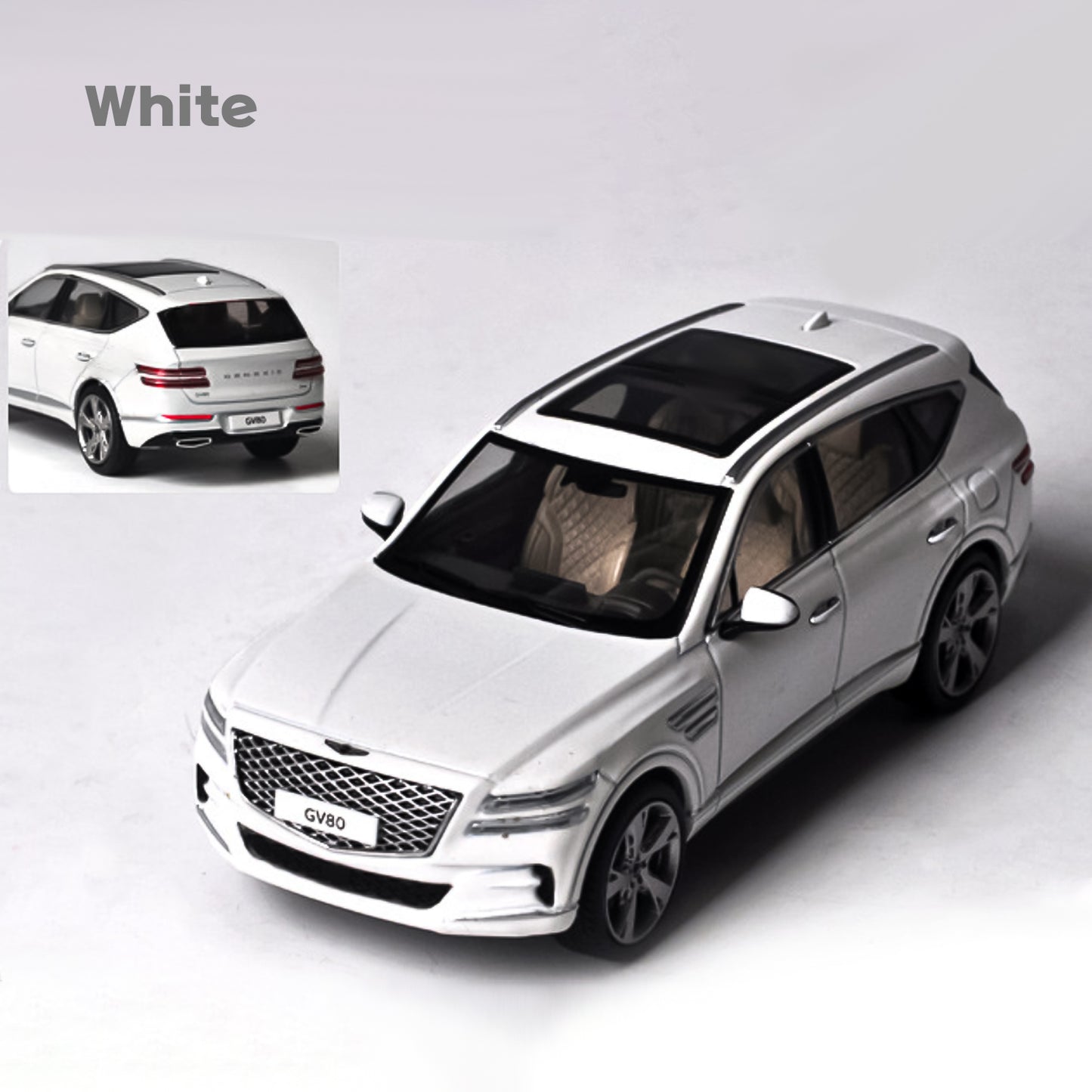 Hyundai Motors Genesis GV80 Mini Diecast 1:43 Scale Miniature Display