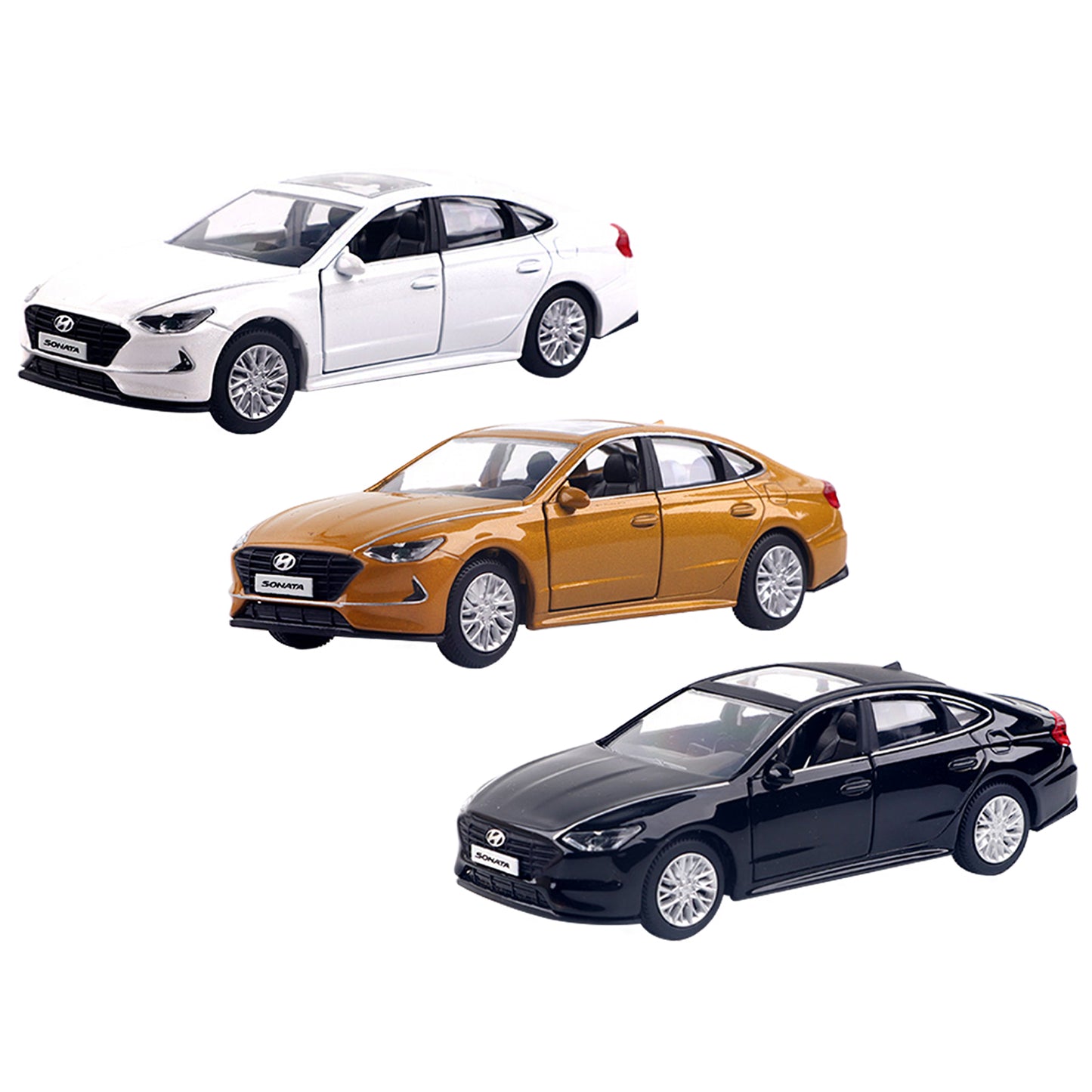 Hyundai Motors Hyundai Sonata DN8 Mini Diecast 1:38 Scale Miniature Display