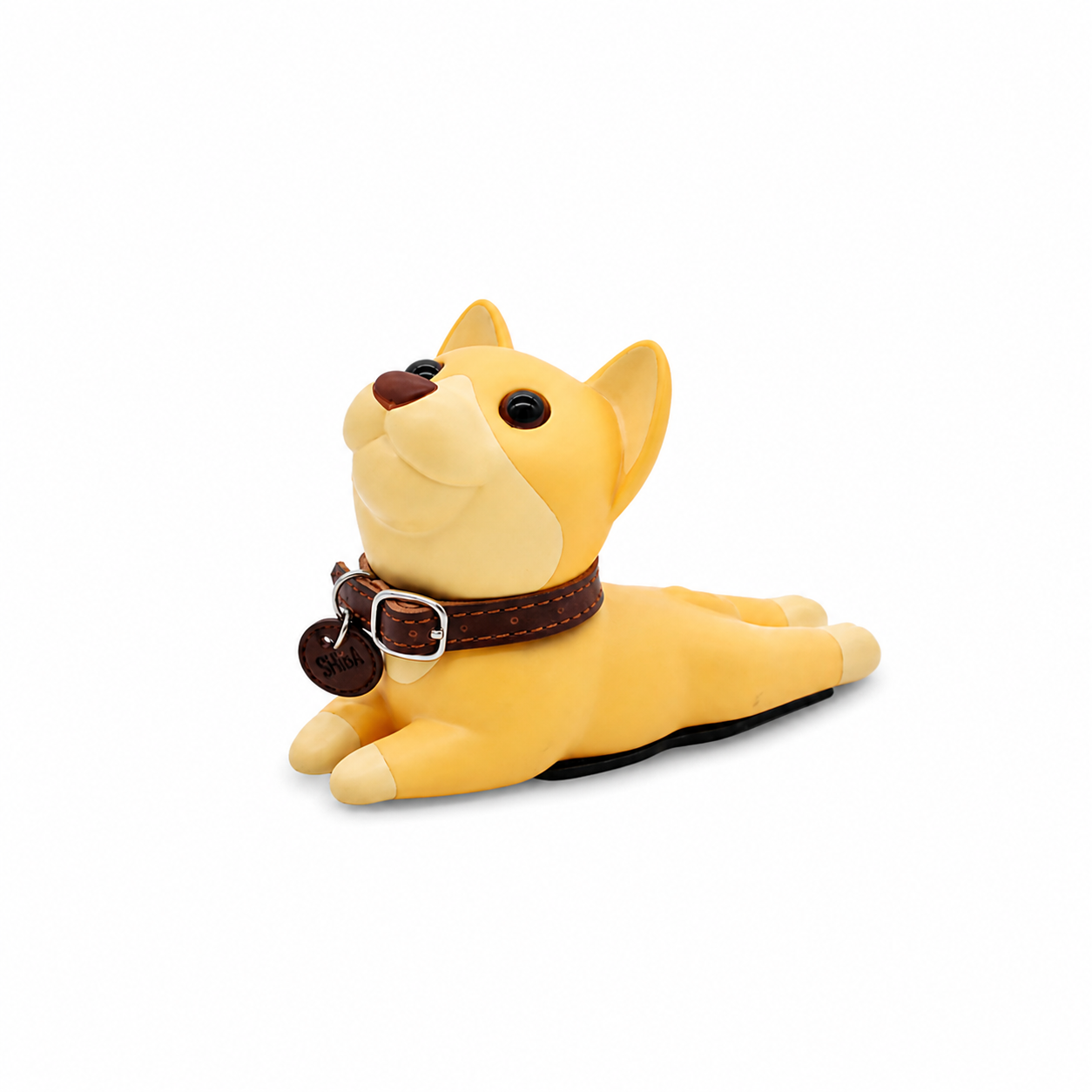 Dog Door Stopper Wedge, Non-Slip Door Stop, Prevents Door Slamming, Cute Puppy Door Stop for Home, Office, Bedroom