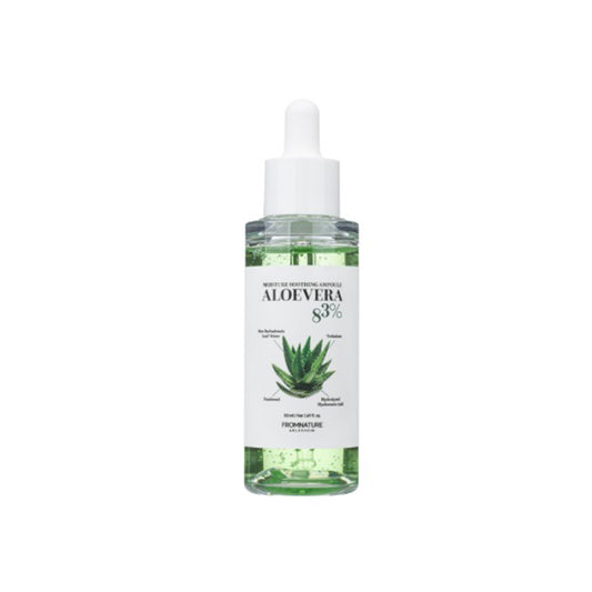FROMNATURE ARLESHEIM Aloe Vera 83% Moisture Soothing Ampoule 50 ml – Hydrating& Calming Skin & Moisturizing with Hyaluronic Acid