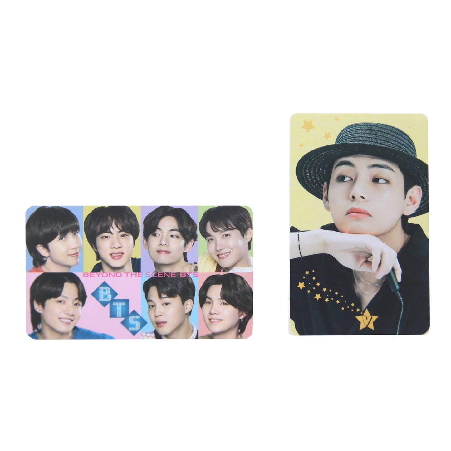 K-Pop Idol ID Photo Card Collection with Tin Case – Includes Decorative Sticker for Credit Card Front