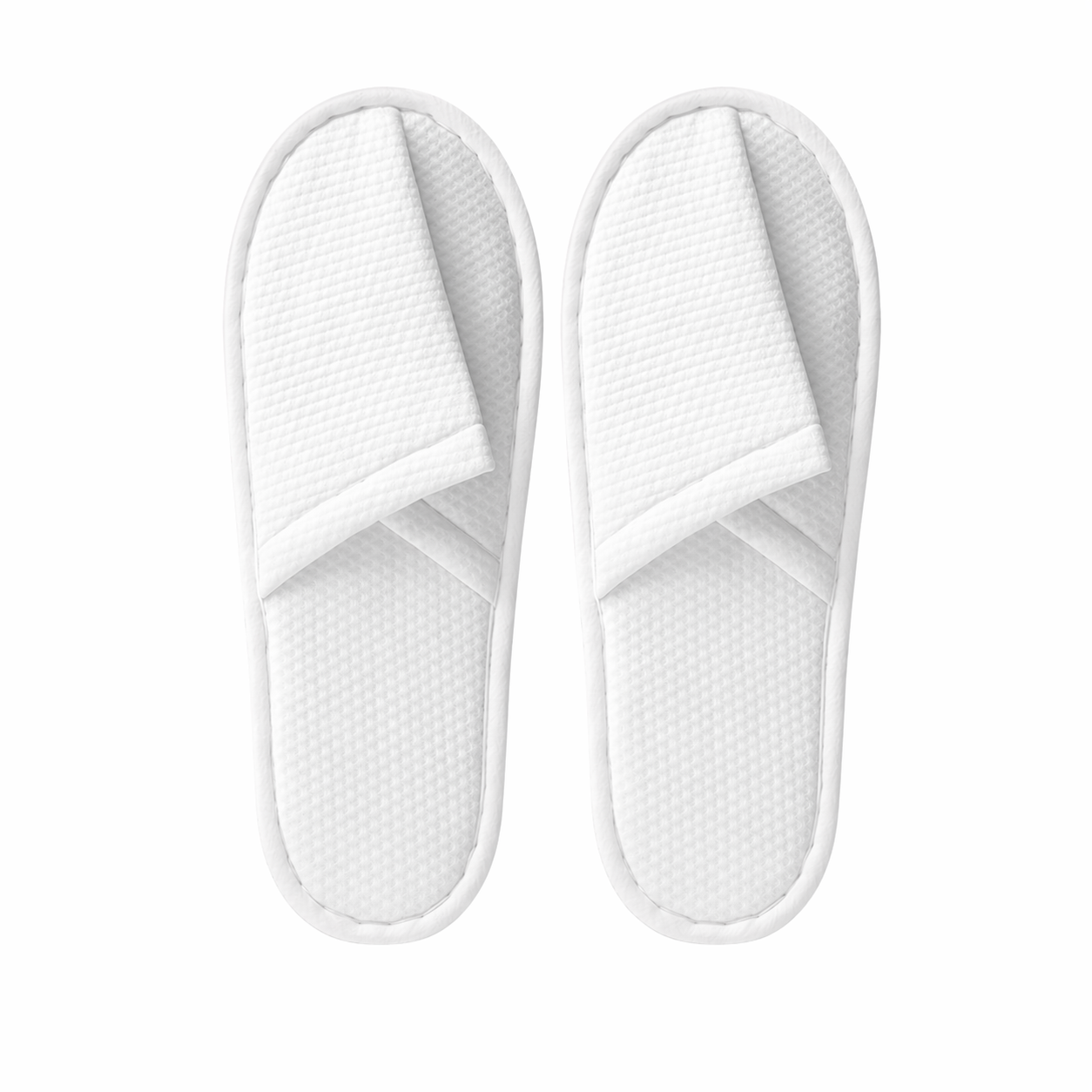 Disposable Slippers 4 Pairs, Hotel Guest Slippers Closed Toe for Spa, Airbnb, Travel, Hospitality Use