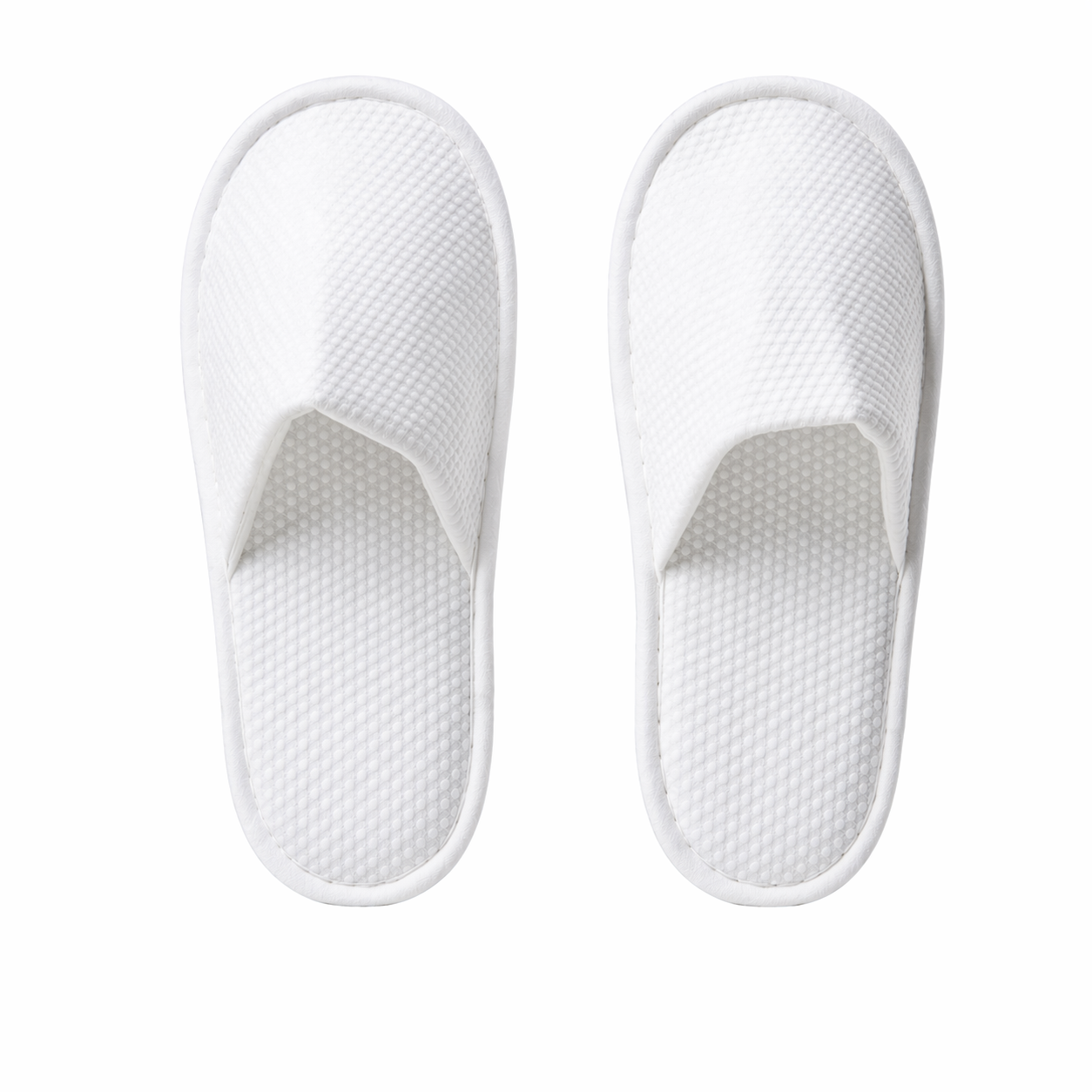 Disposable Slippers 4 Pairs, Hotel Guest Slippers Closed Toe for Spa, Airbnb, Travel, Hospitality Use