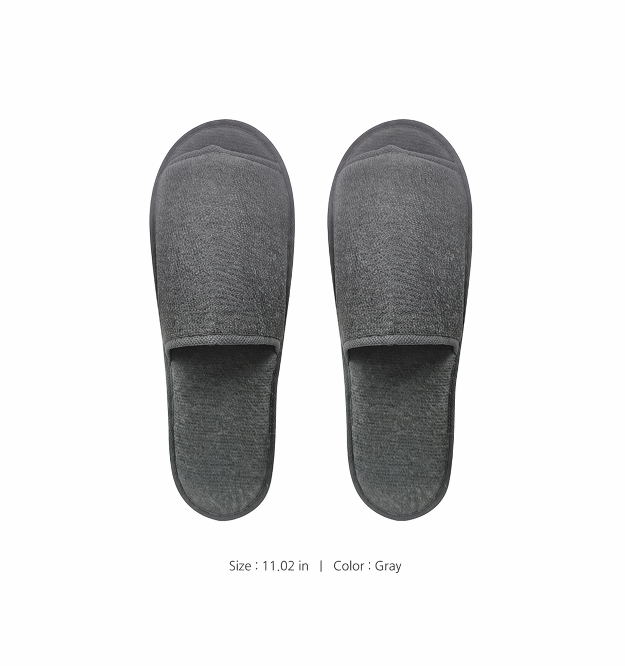 Disposable Slippers 4 Pairs, Hotel Guest Slippers Closed Toe for Spa, Airbnb, Travel, Hospitality Use