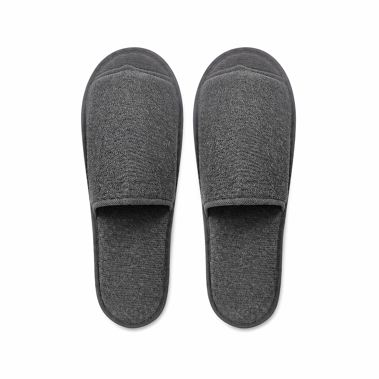 Disposable Slippers 4 Pairs, Hotel Guest Slippers Closed Toe for Spa, Airbnb, Travel, Hospitality Use