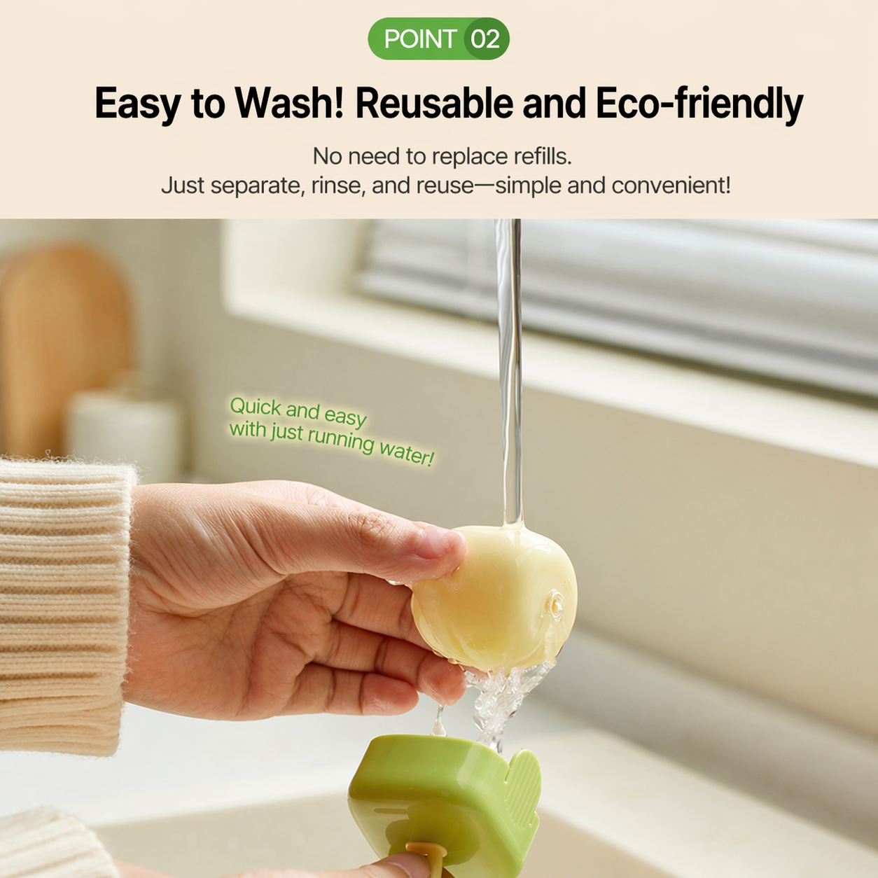 Portable Reusable Lint Roller, Washable Pet Hair Remover for Clothes, Sofa & Car, Removes Hair, Dust & Crumbs, Compact Travel Design