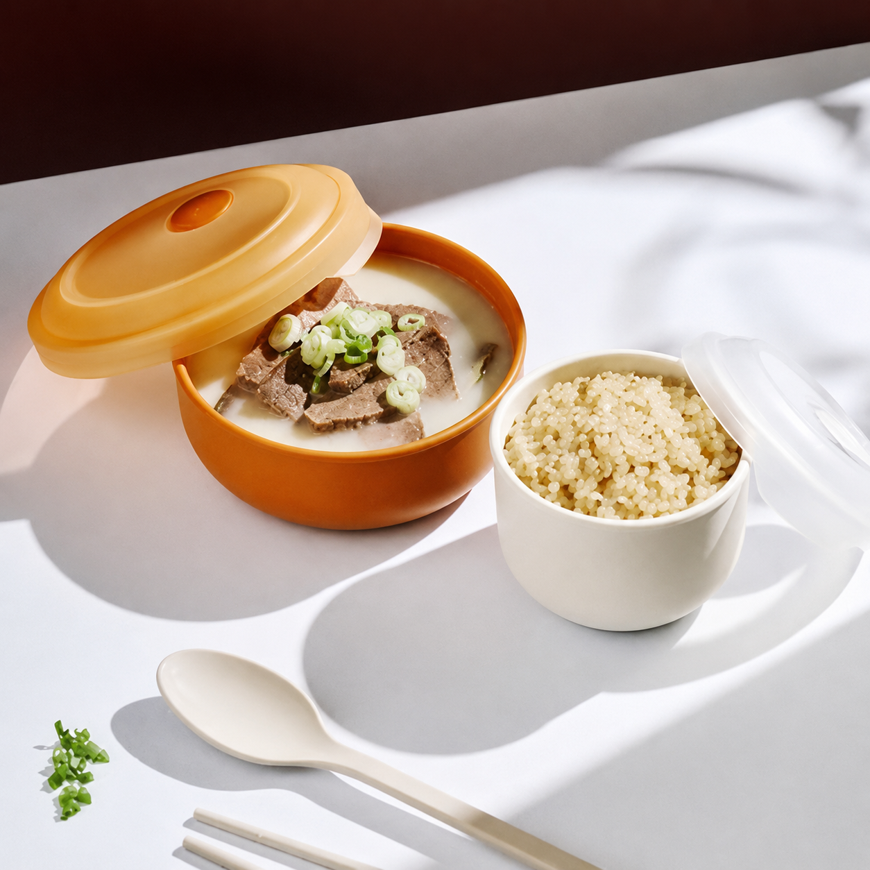 Sillymann Easy View Silicone Soup Container 16.9 oz (500ml) - Stackable Food Storage Container for Freezer & Microwave