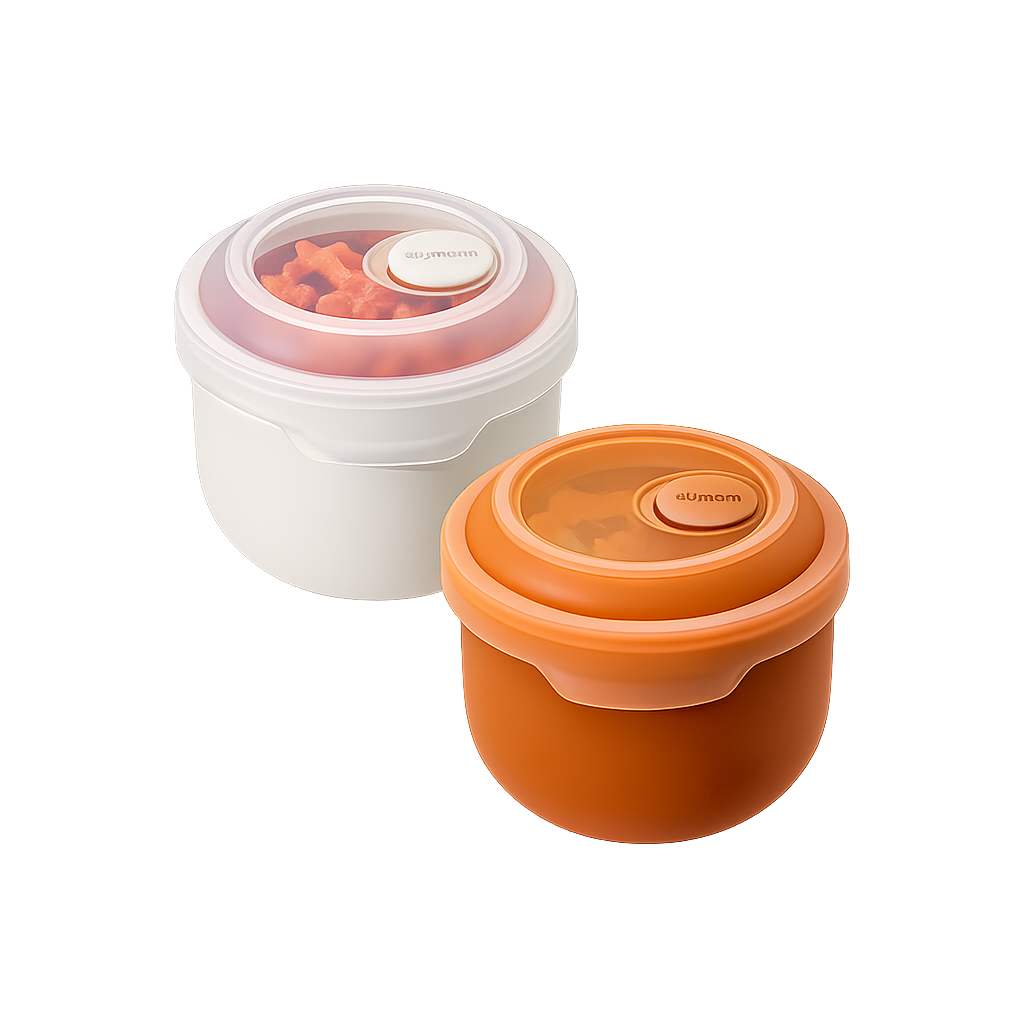 Sillymann Easy View Silicone Rice Container 11.8 oz (350ml) - Stackable Food Storage Container for Freezer & Microwave