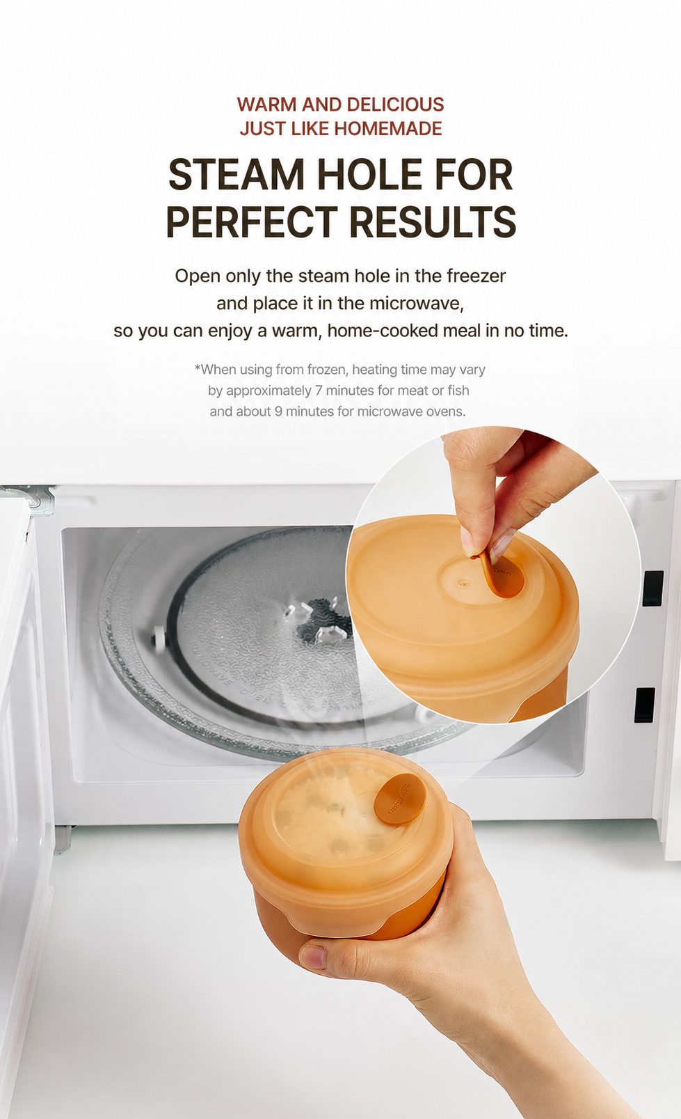 Sillymann Easy View Silicone Food Container 8.1 oz (240ml) - Flexible Stackable Storage Container for Everyday Meals