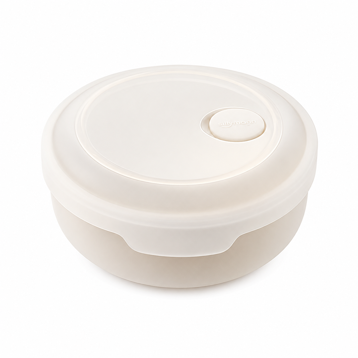 Sillymann Easy View Silicone Soup Container 16.9 oz (500ml) - Stackable Food Storage Container for Freezer & Microwave