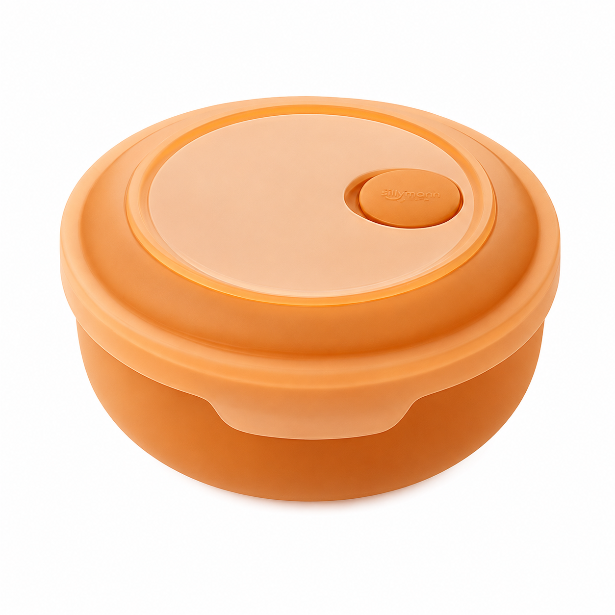 Sillymann Easy View Silicone Soup Container 16.9 oz (500ml) - Stackable Food Storage Container for Freezer & Microwave