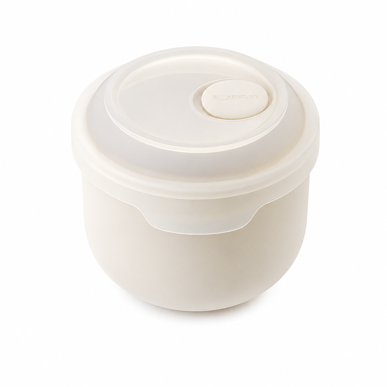 Sillymann Easy View Silicone Rice Container 11.8 oz (350ml) - Stackable Food Storage Container for Freezer & Microwave