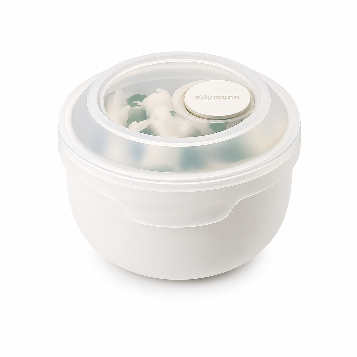 Sillymann Easy View Silicone Food Container 8.1 oz (240ml) - Flexible Stackable Storage Container for Everyday Meals