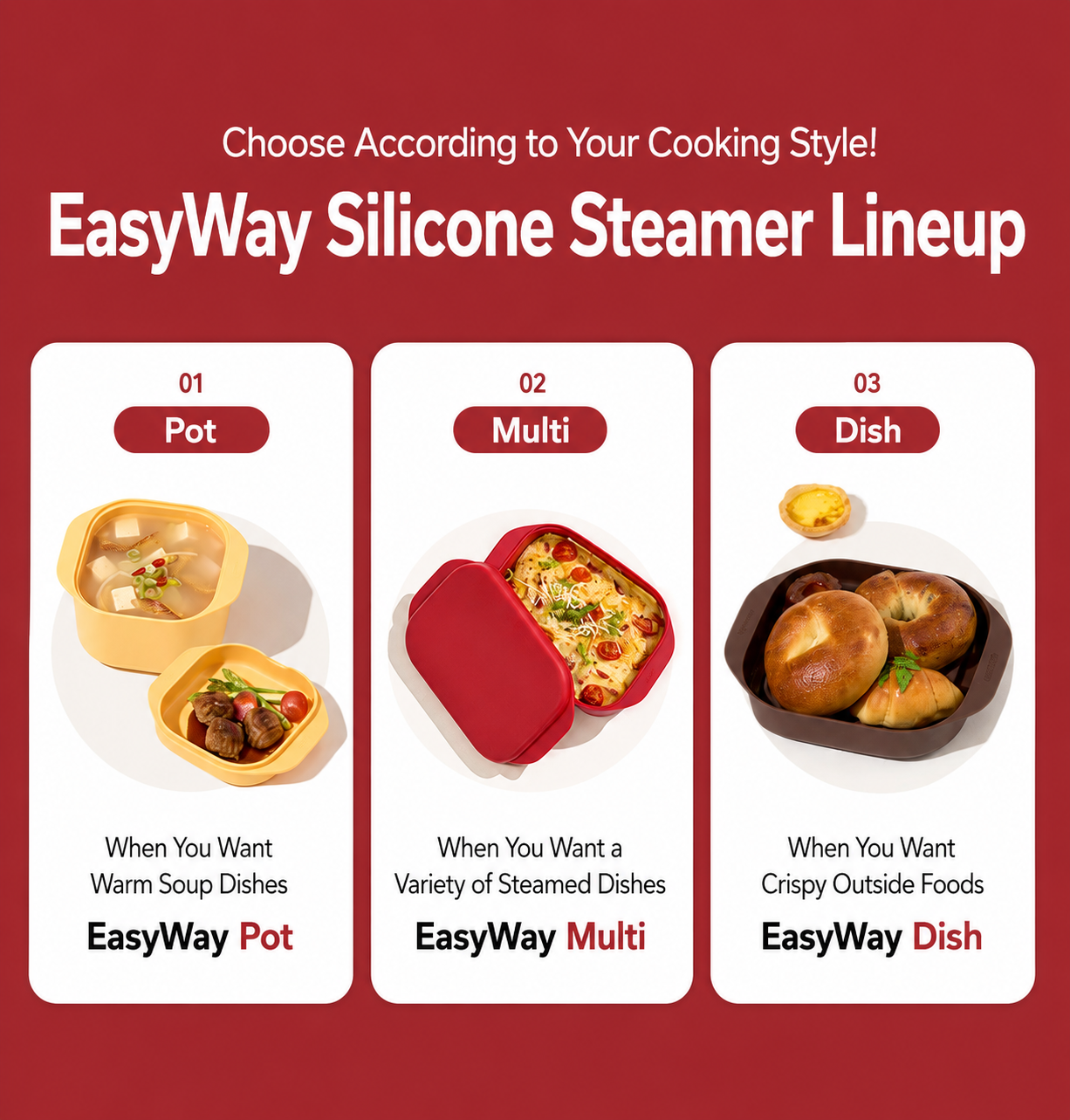 Sillymann Platinum Silicone Steamer 37 oz, Microwave Food Steamer with Lid, Oven & Air Fryer Safe