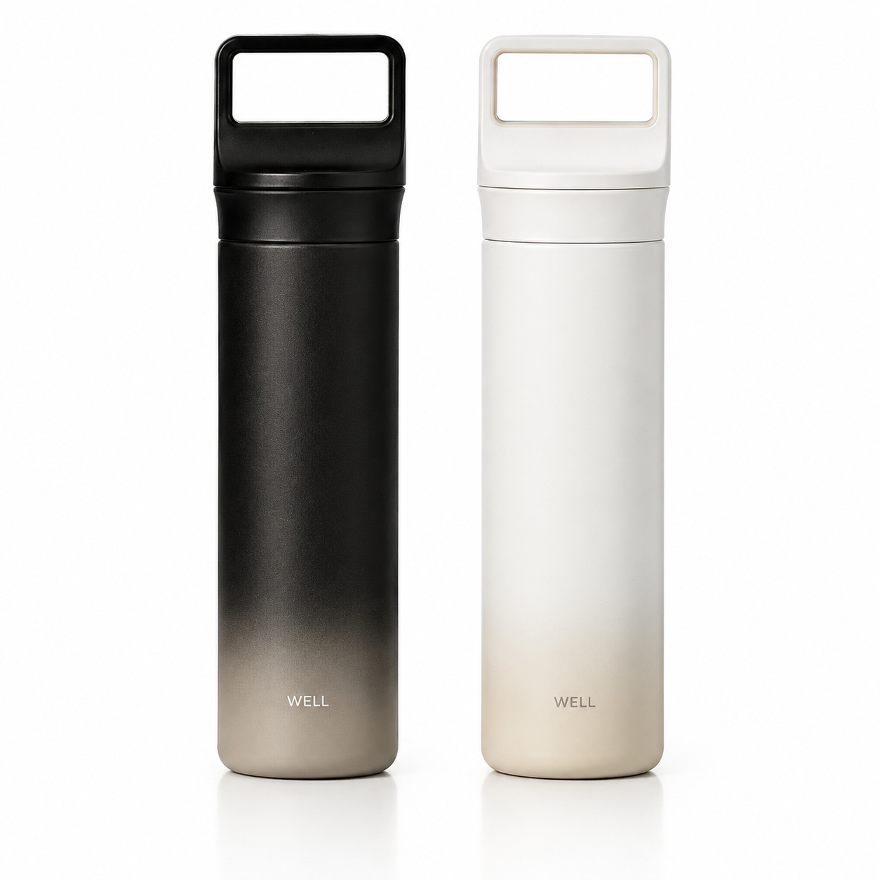 Sillymann WELL Daymate Slim Tumbler 22oz (670ml), Vacuum Insulated Stainless Steel Tumbler, Straw Lid, Carry Handle