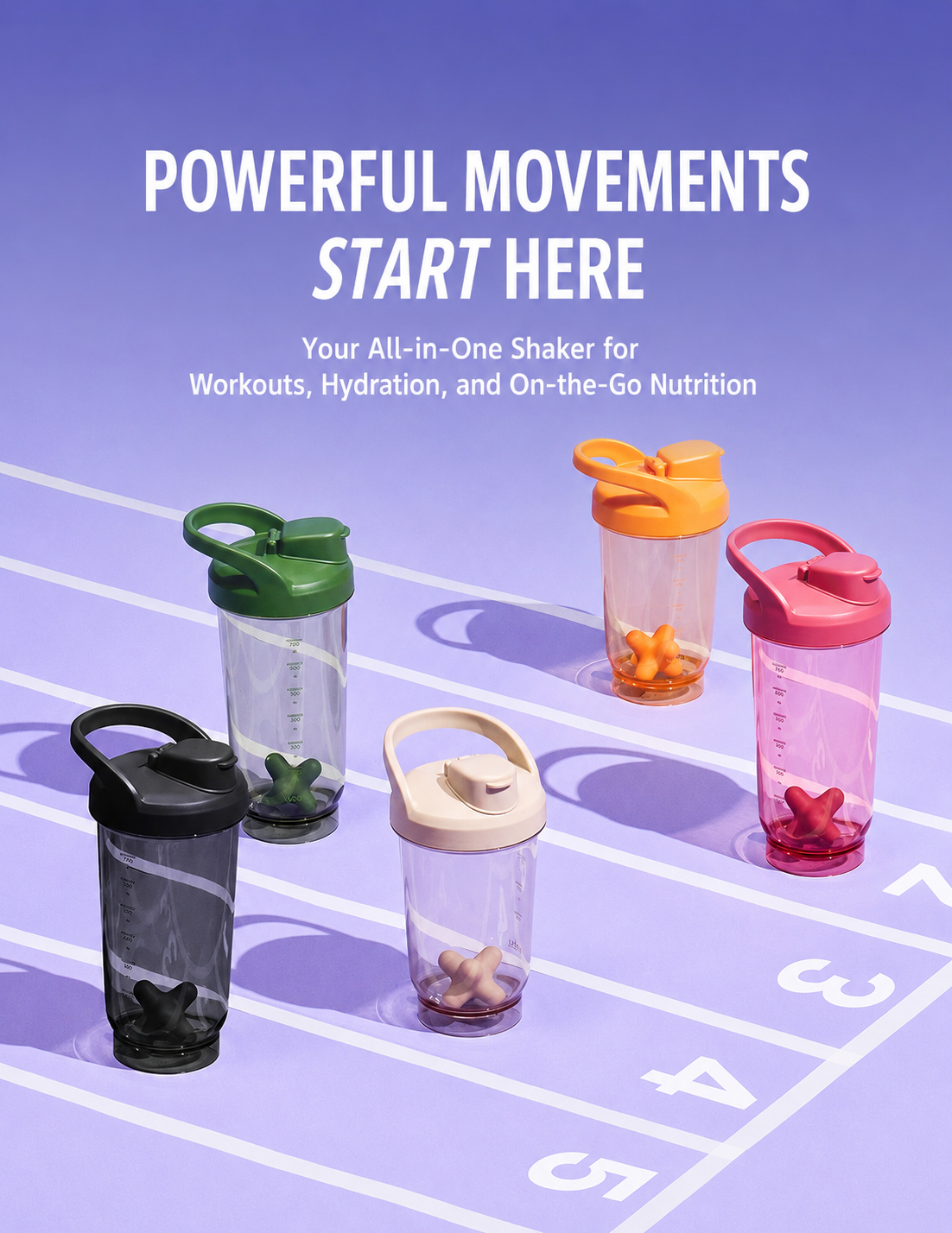 Sillymann Well Athleisure Protein Shaker Bottle, 24oz, Leak-Resistant Lid, TetraMix Mixing System, Wide-Mouth Design for Protein Shakes and Supplements