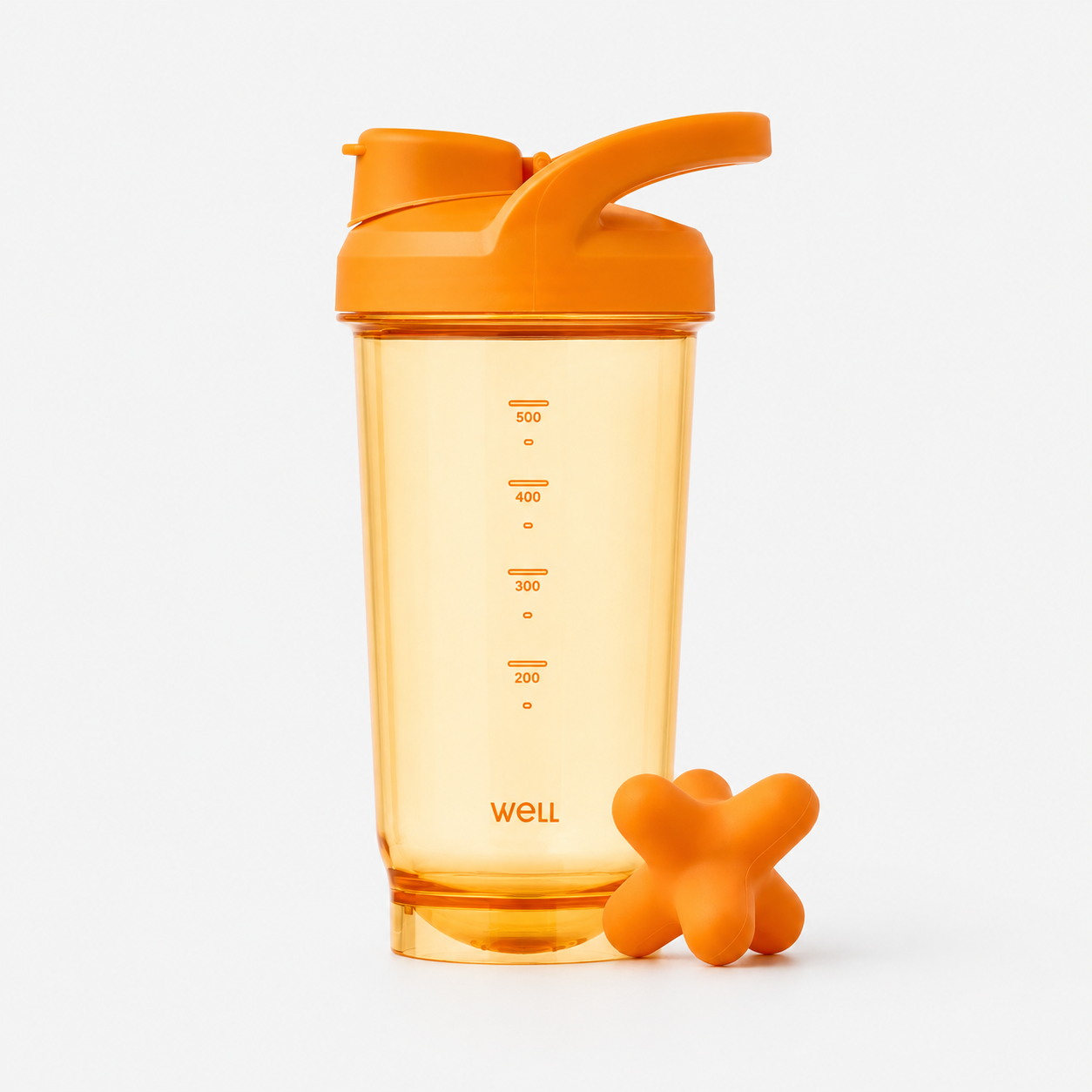 Sillymann Athleisure Shaker Bottle 17oz (500ml) with TetraMix Blender, Leakproof Design, Easy Clean