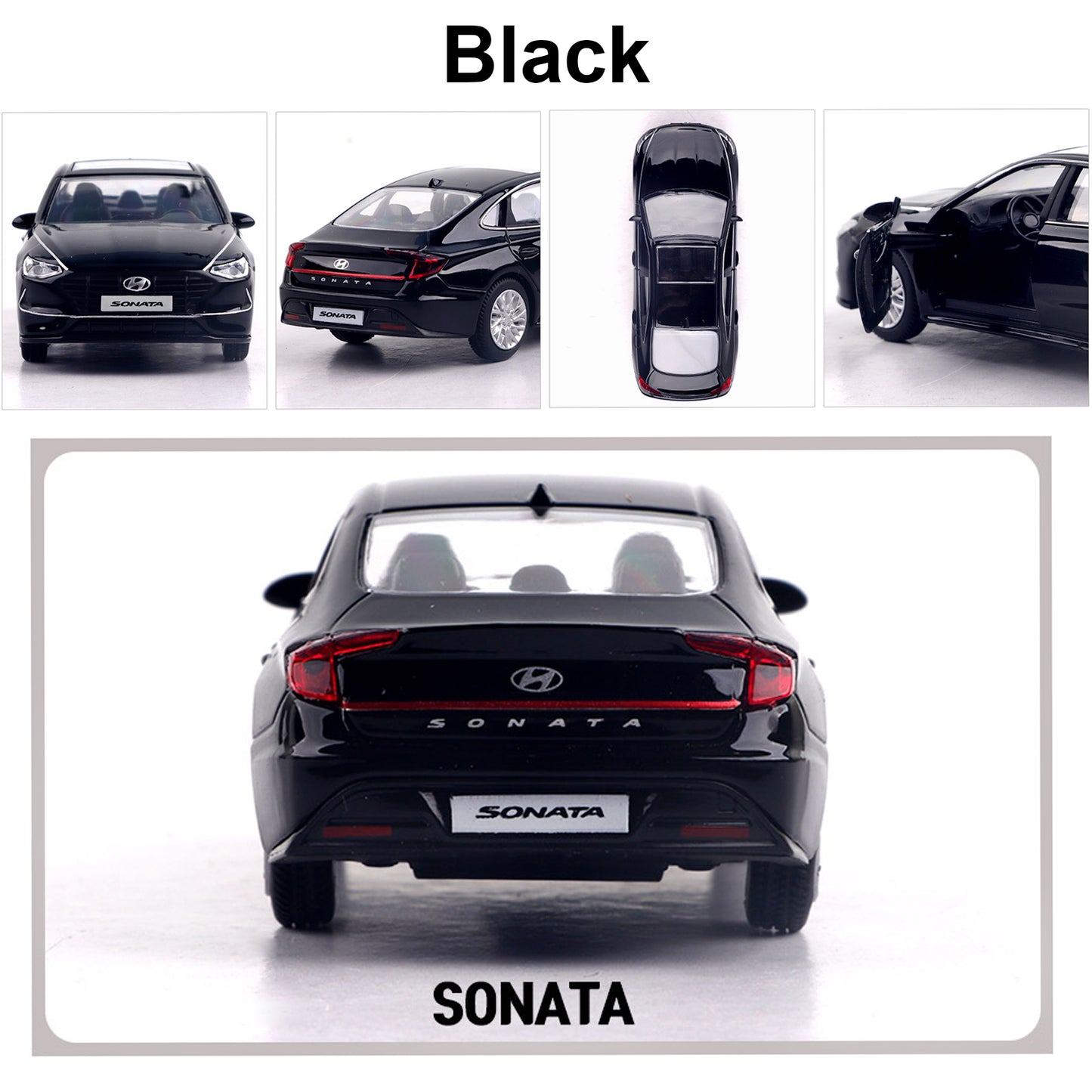 Hyundai Motors Hyundai Sonata DN8 Mini Diecast 1:38 Scale Miniature Display