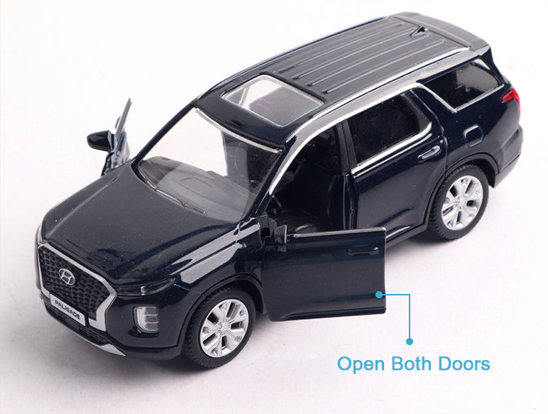 Hyundai Motor Palisade Mini Car Diecast 1:38 Scale Miniature Display Toy 2color