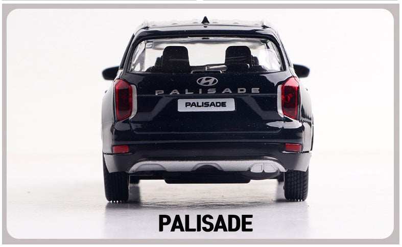 Hyundai Motor Palisade Mini Car Diecast 1:38 Scale Miniature Display Toy 2color