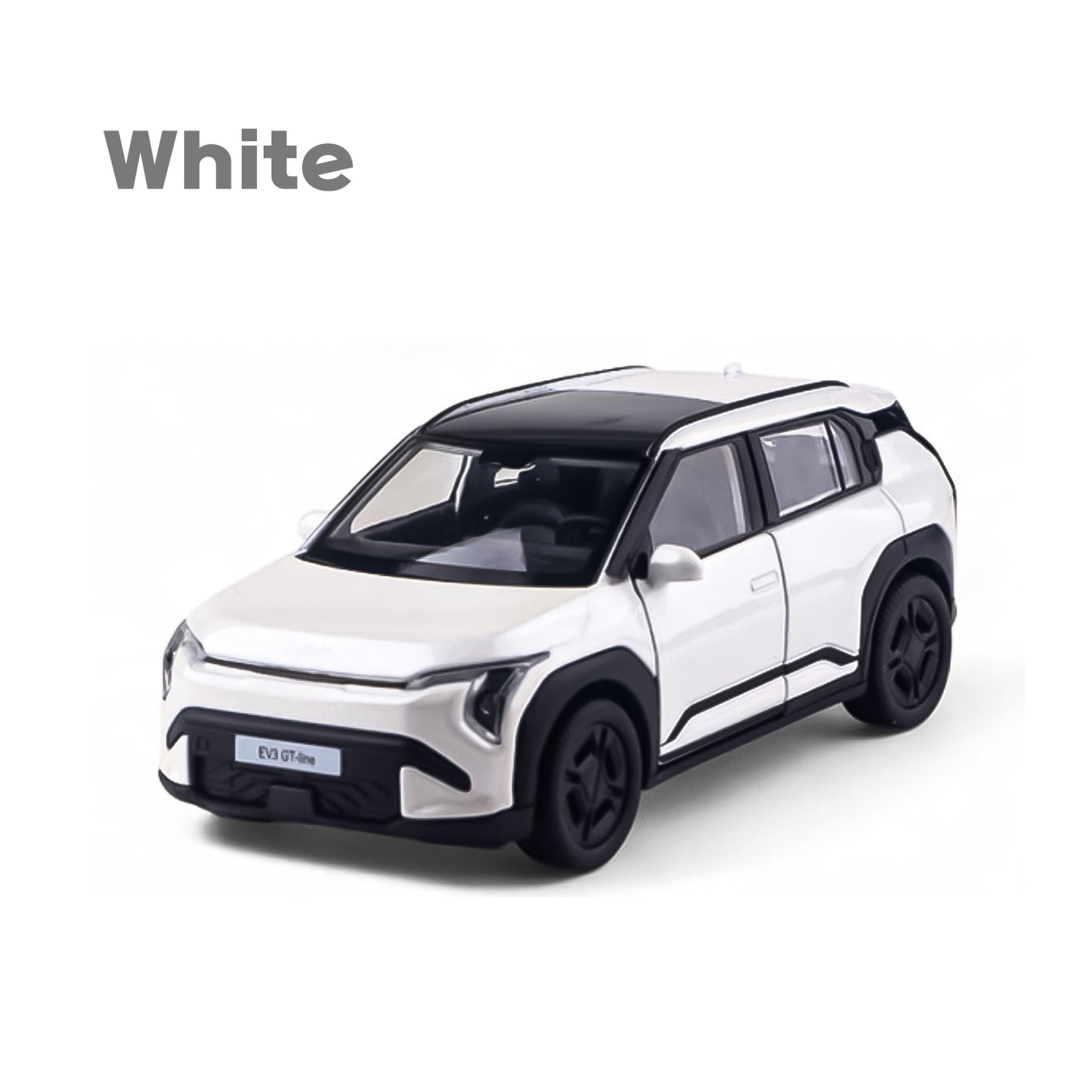 KIA Motors Car EV3 Mini Diecast 1:38 Scale Miniature Display Toy