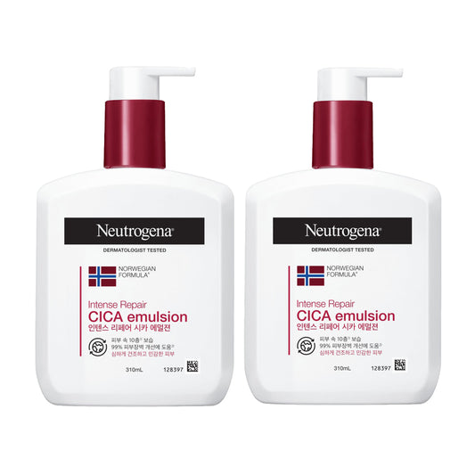 Neutrogena Intense Repair CICA Emulsion 310ml × 2packs