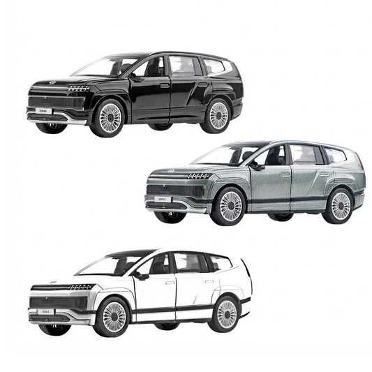 IONIQ 9 Mini Diecast 1:38 Model Car, Scale Miniature Display