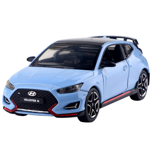 Hyundai Motors Veloster N Mini Diecast 1:38 Scale Miniature Display