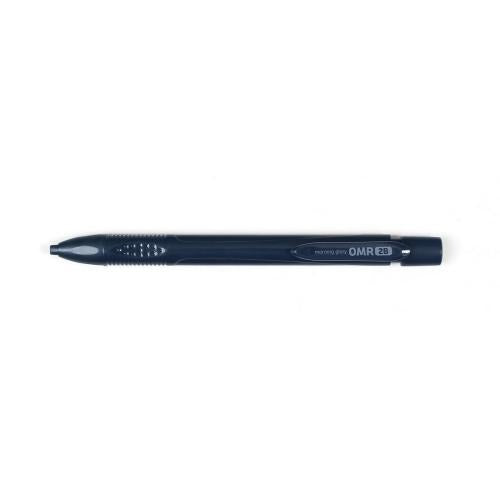 Morning Glory OMR 2B Flat Lead Mechanical Pencil Set, 1.8mm Graphite Holder Pencil with 6 Lead Refill Tubes, Navy, for Writing, OMR Marking, Drawing and Sketching