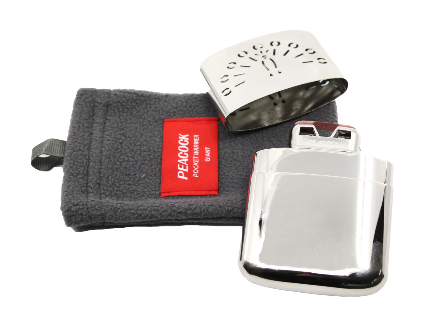 Peacock Giant Reusable Oil Hand Warmer – 30-Hour Heat, Extra Large Capacity for Winter & Outdoor Use