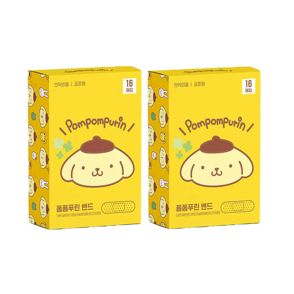 Cute Kitty Friends Adhesive Bandages 2 Pack (16 Count Each, 32 Total), Kawaii First Aid Bandages, Assorted Cute Designs