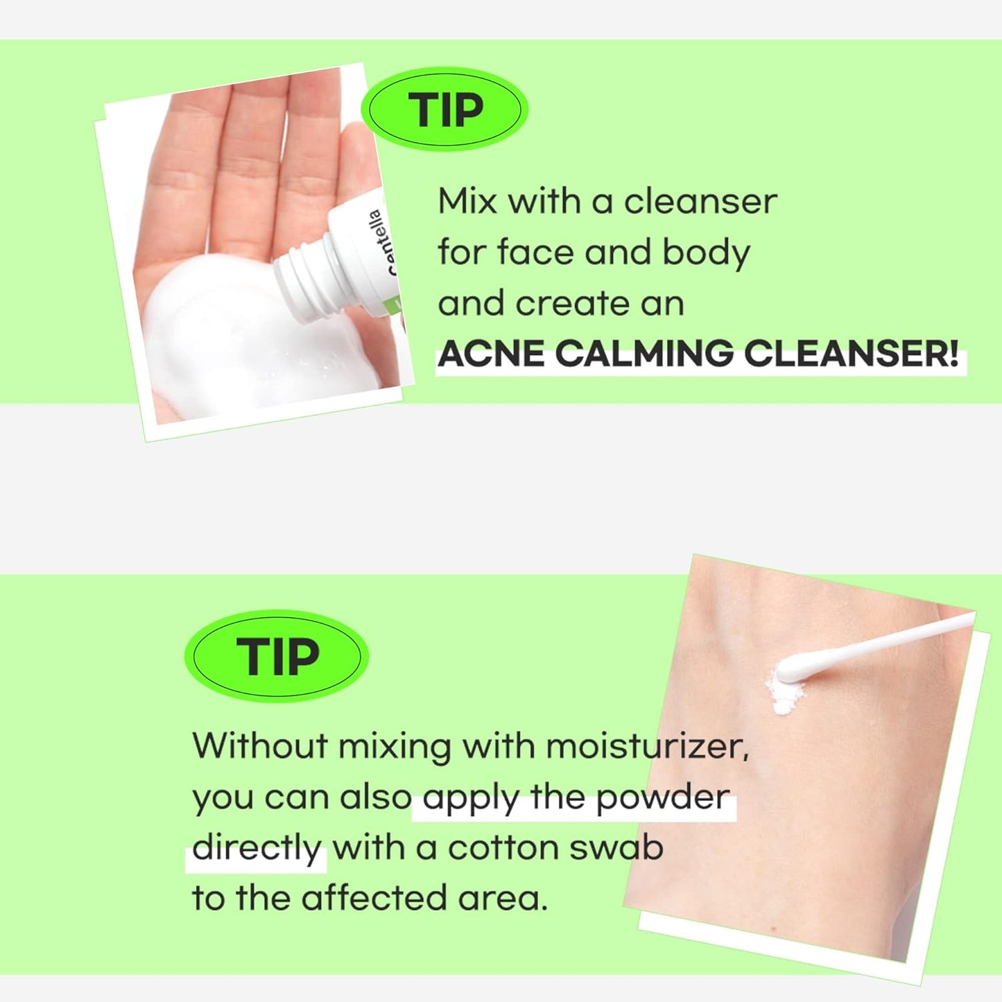 TIAM Centella Blending Powder, CICA Powder, Sebum Control, reduce acne marks, Asiaticoside, Madecassic Acid, Asiatic Acid (10g 0.35 Oz)