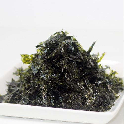Healthy Korean Premium natural Shredded Roasted Laver Kim Ga Lu Roasted Seaweed Topping/ Snack (Korean ingredient) 200 g / 0.035 oz