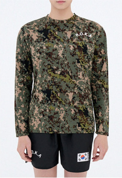 ROKA Korean Military Soldier Long Sleeve T-Shirt, Republic Of Korea Army
