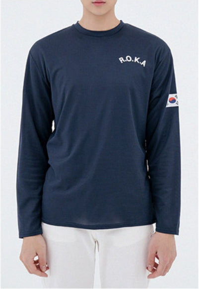 ROKA Korean Military Soldier Long Sleeve T-Shirt, Republic Of Korea Army