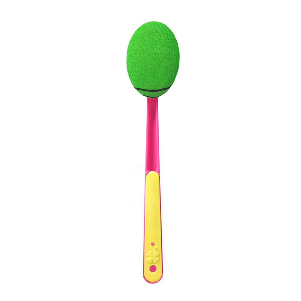 Wide Exfoliating Back Scrubber with Long Handle, Body Brush for Shower, Helps Remove Dead Skin, Easy Reach Back Cleaning Tool